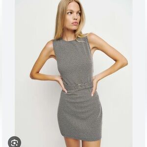 Reformation Suze Knit Dress in Tan Size Medium (NWT)